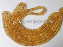 Citrine Smooth Tube Shape Beads